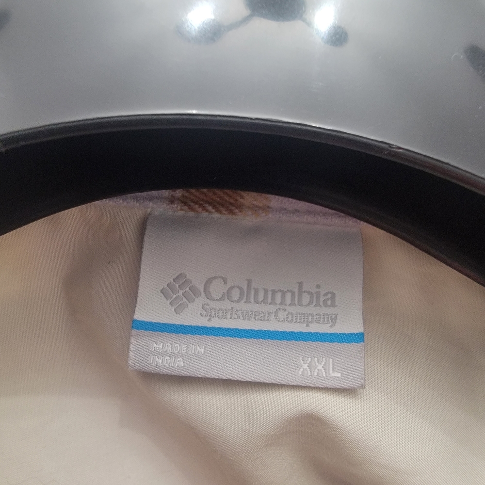 COLUMBIA Women's Jacket in Cream and Brown - Picture 9 of 11